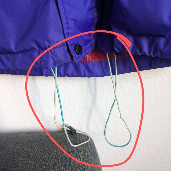 Vtg 90s Columbia Sportswear Omni Tech Windbreaker Jacket Purple Teal Mens S - Picture 15 of 15